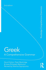 Greek A Comprehensive Grammar Of The Mod By Spyropoulos, Vassili