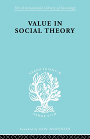 Value In Social Theory