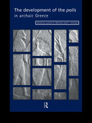 The Development Of The Polis In Archaic