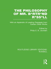 Philosophy Of Mr Brtrnd Rssll