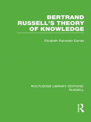 Bertrand Russells Theory Of Knowledge