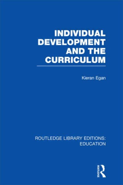 Individual Development & The Curriculum