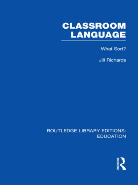 Classroom Language What Sort Rle Edu O