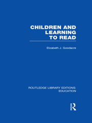 Children & Learning To Read
