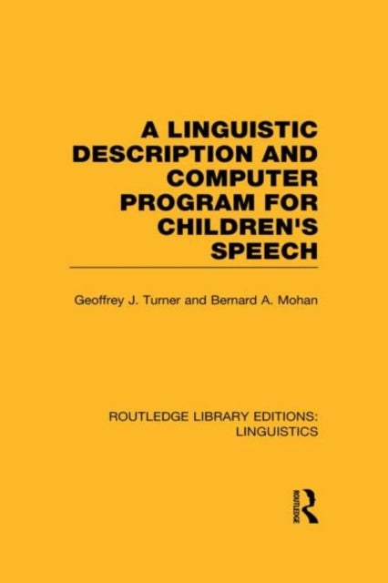 A Linguistic Description And Computer Pr