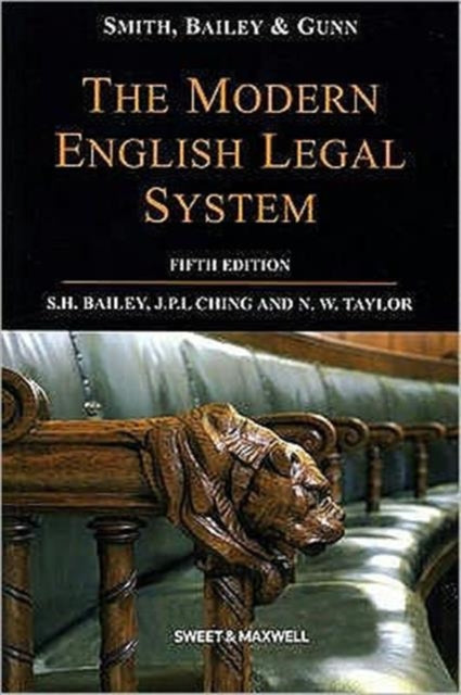 Modern English Legal System 5th Ed By Modern English Legal System 5th Edit