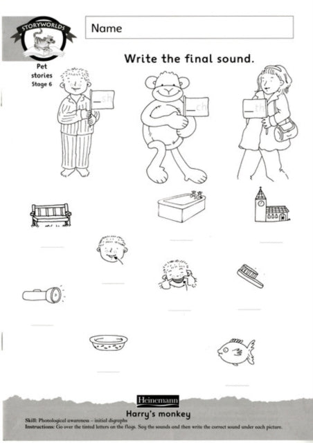 Storyworlds Stage 6 Animal World X8 Wbk