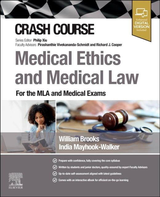 Crash Course Medical Ethics & Medical La By Vivekananda-schmidt,