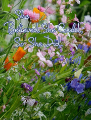 She Believed She Could, So She Did: Insp