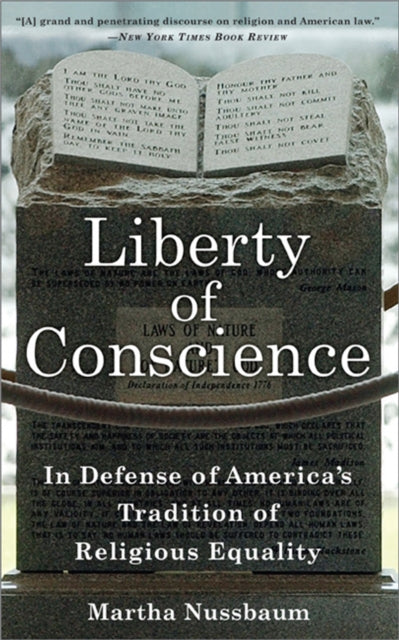 Liberty Of Conscience By Nussbaum, Martha