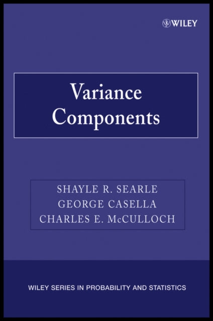 Variance Components By Searle, Shayle R.