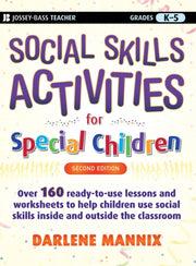 Social Skills Activities/special Childre By Mannix, Darlene