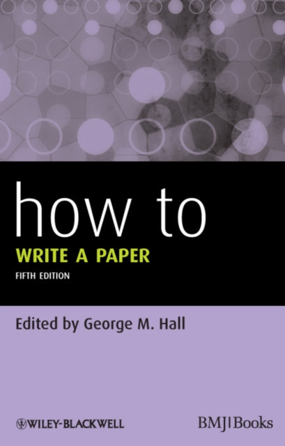 How To Write A Paper 5th Edition