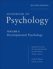 Handbook Of Psychology Developmental Ps