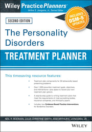 Personality Disorders Treatment Planner By Bockian, Neil R.