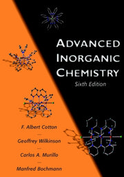 Advanced Inorganic Chemistry, 6th Editio
