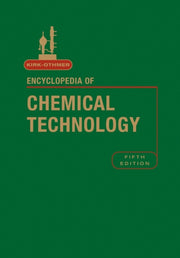 Encyclopedia Of Chemical Technology 5e