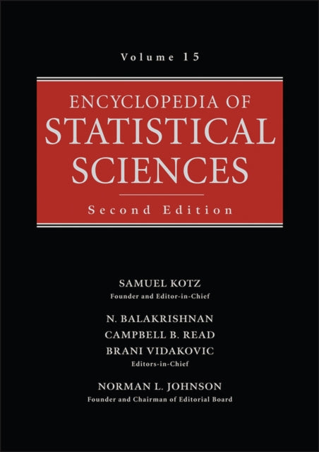 Encyclopedia Of Statistical Sciences V1