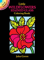 Little Wildflowers Stained Glass Colouri By Green, John