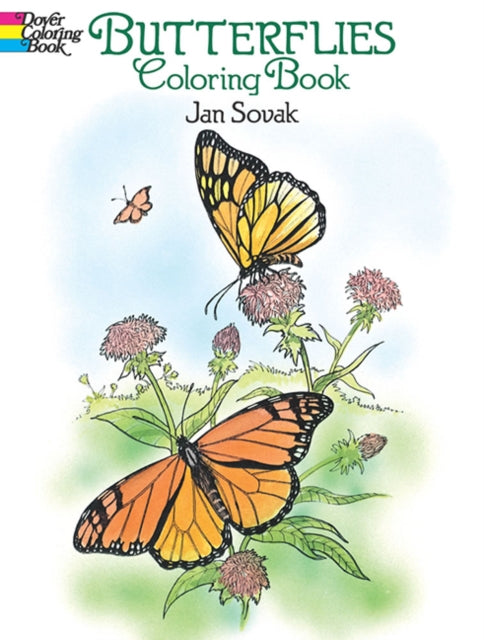 Butterflies Colouring Book