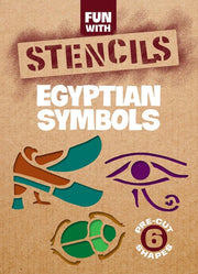Fun With Egyptian Symbols Stencil