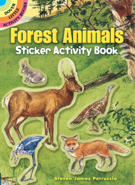 Forest Animals Sticker Activity B
