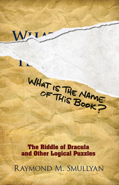 What Is The Name Of This Book By Smullyan, Raymond