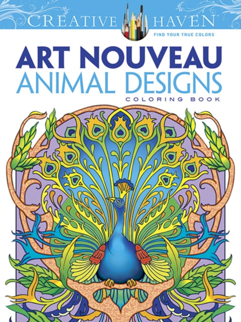 Creative Haven Art Nouv Animal De