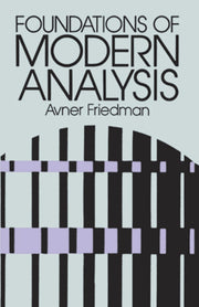 Foundations Of Modern Analysis