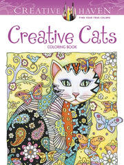 Creative Haven Creature Cats Colouring