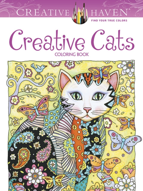 Creative Haven Creature Cats Colouring