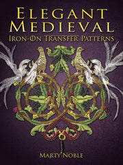 Elegant Medieval Iron On Transfer Pattrn By Noble, Marty