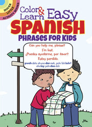 Color Learn Easy Spanish Phrases For Kid