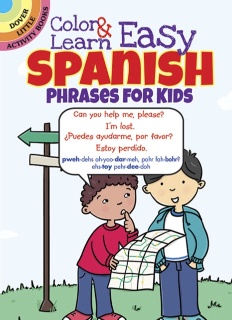 Color Learn Easy Spanish Phrases For Kid