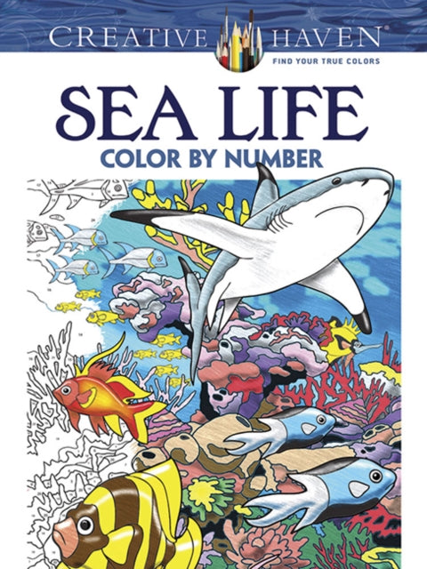Creative Haven Sealife By Number