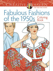 Fabulous Fashions Of The 1950s Colouring By Sun, Ming-ju
