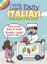 Color Learn Easy Italian Phrases For Kid