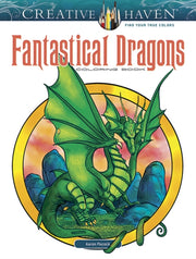 Creative Haven Fantastical Dragon