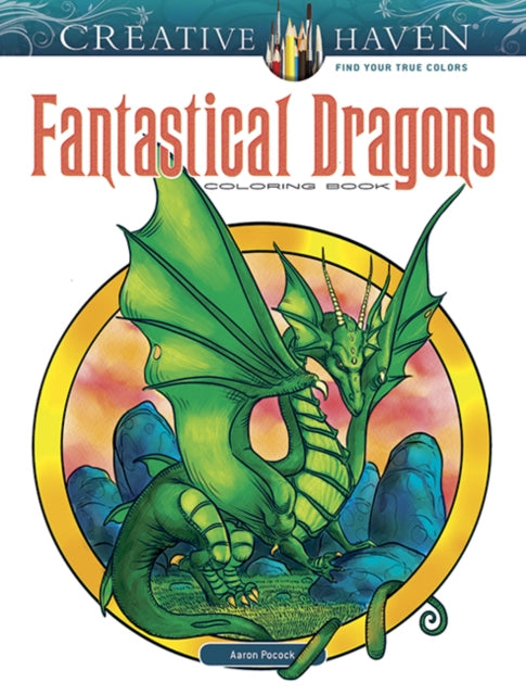 Creative Haven Fantastical Dragon