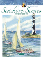Creative Haven Seashore Scenes Coloring