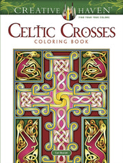 Celtic Crosses Coloring Book
