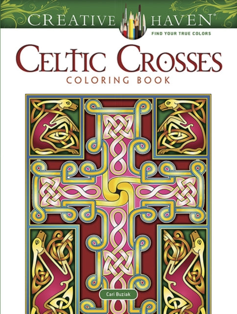 Celtic Crosses Coloring Book