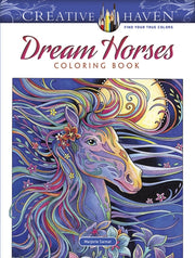 Dream Horses Colouring Book