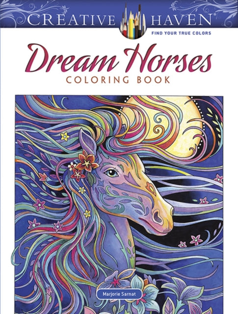 Dream Horses Colouring Book