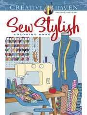 Sew Stylish Coloring Book