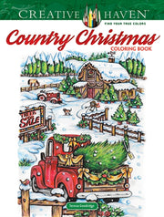 Creative Haven Country Christmas Colorin By Goodridge, Teresa