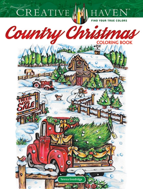 Creative Haven Country Christmas Colorin By Goodridge, Teresa