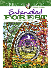 Entangled Forest Coloring Book