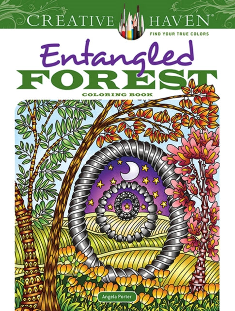 Entangled Forest Coloring Book