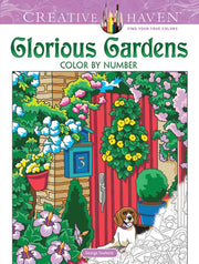 Creative Haven Glorious Gardens Color By